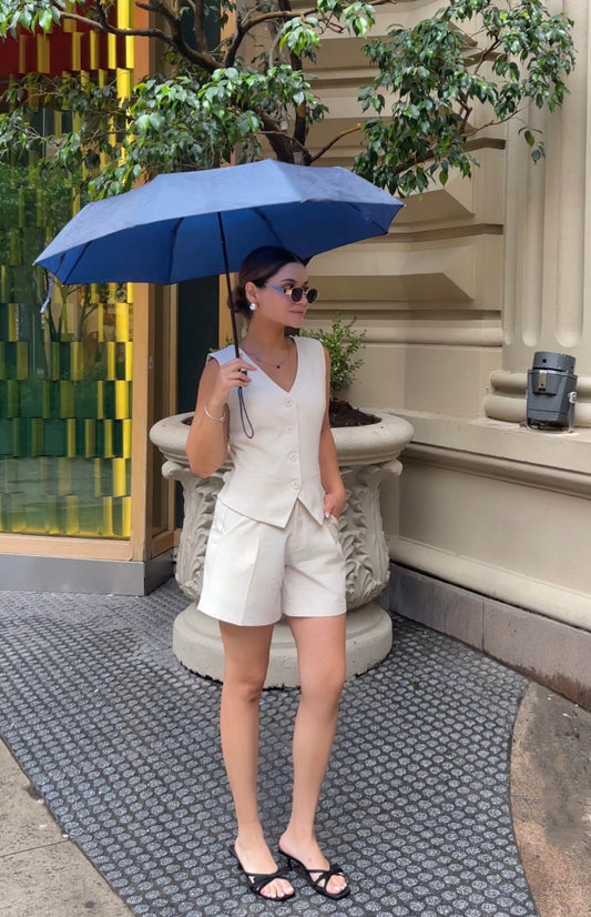 Chaleco Santorini Ivory