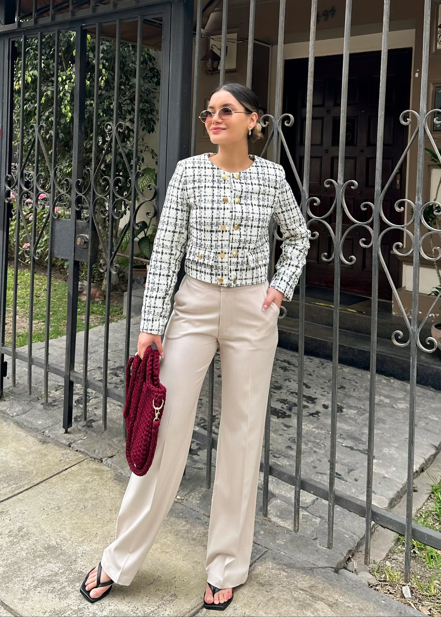 Chaqueta Channel - Cream Elegance
