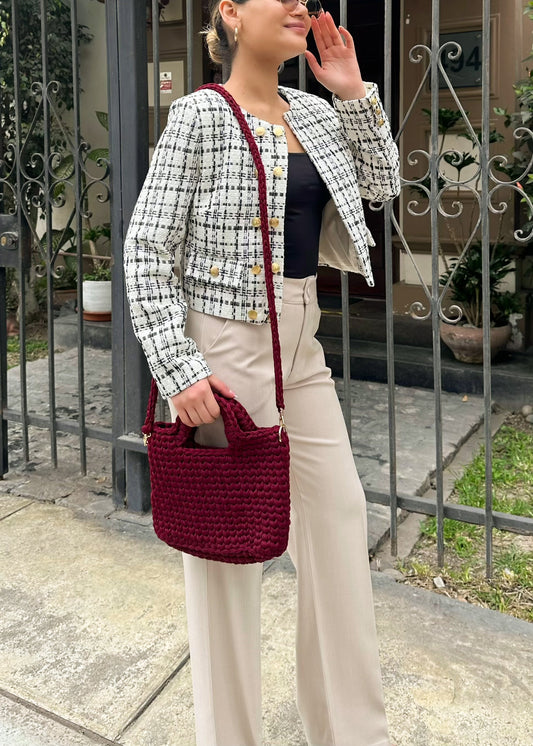 Chaqueta Channel - Cream Elegance