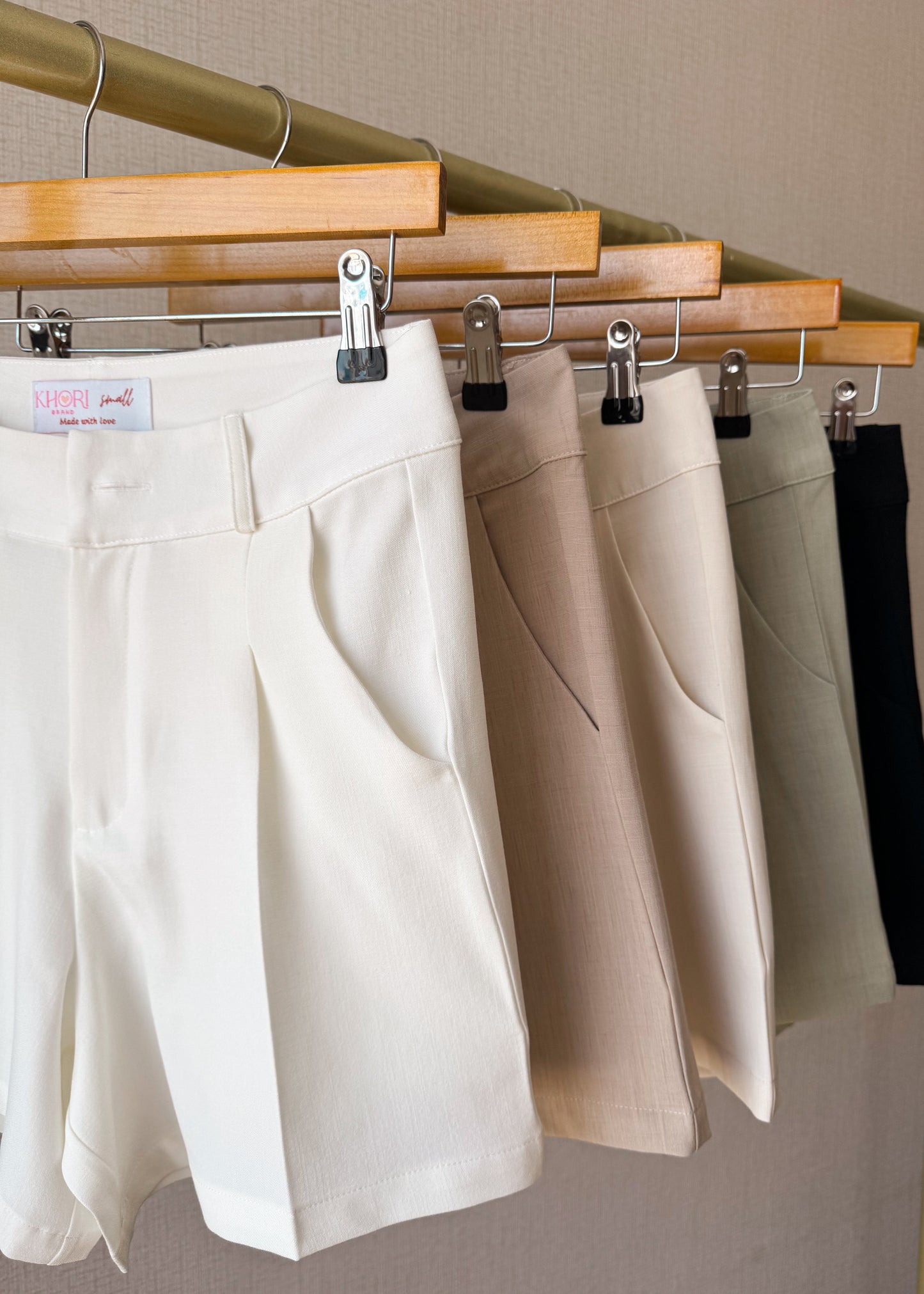 Short Santorini - Ivory