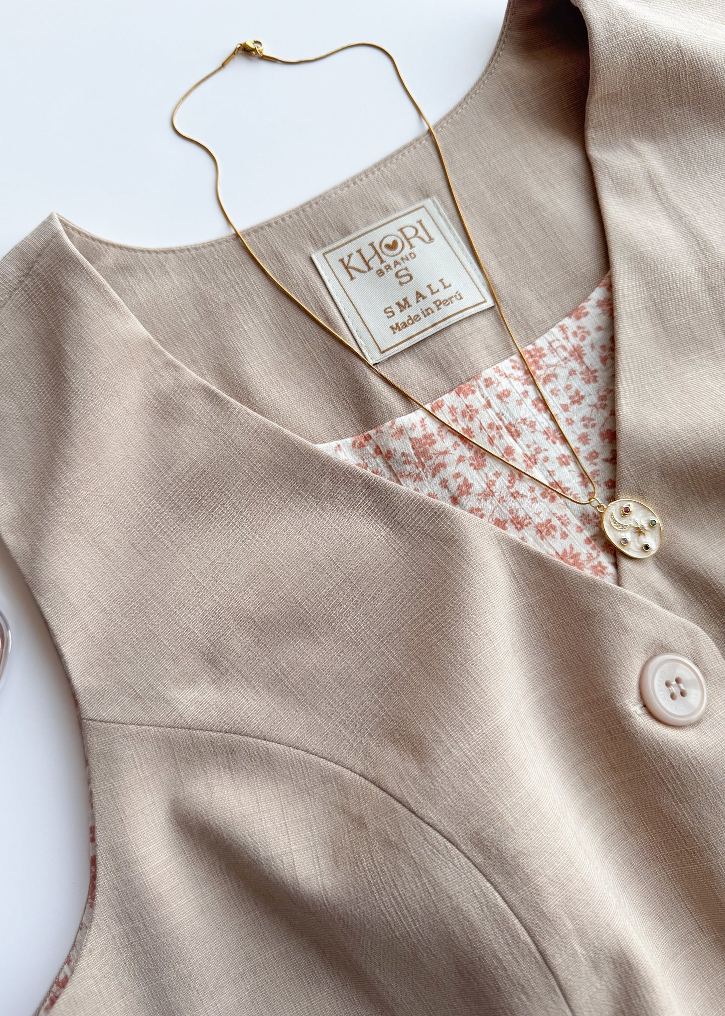 Chaleco Santorini Beige