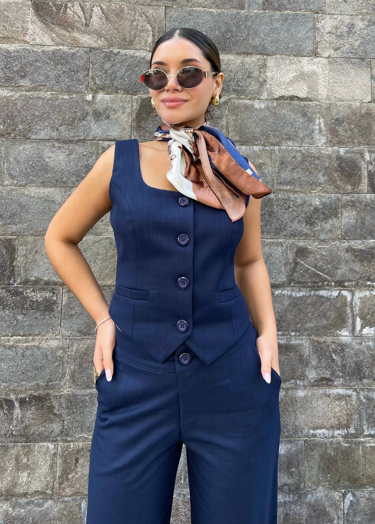 Chaleco Firenze Azul Navi