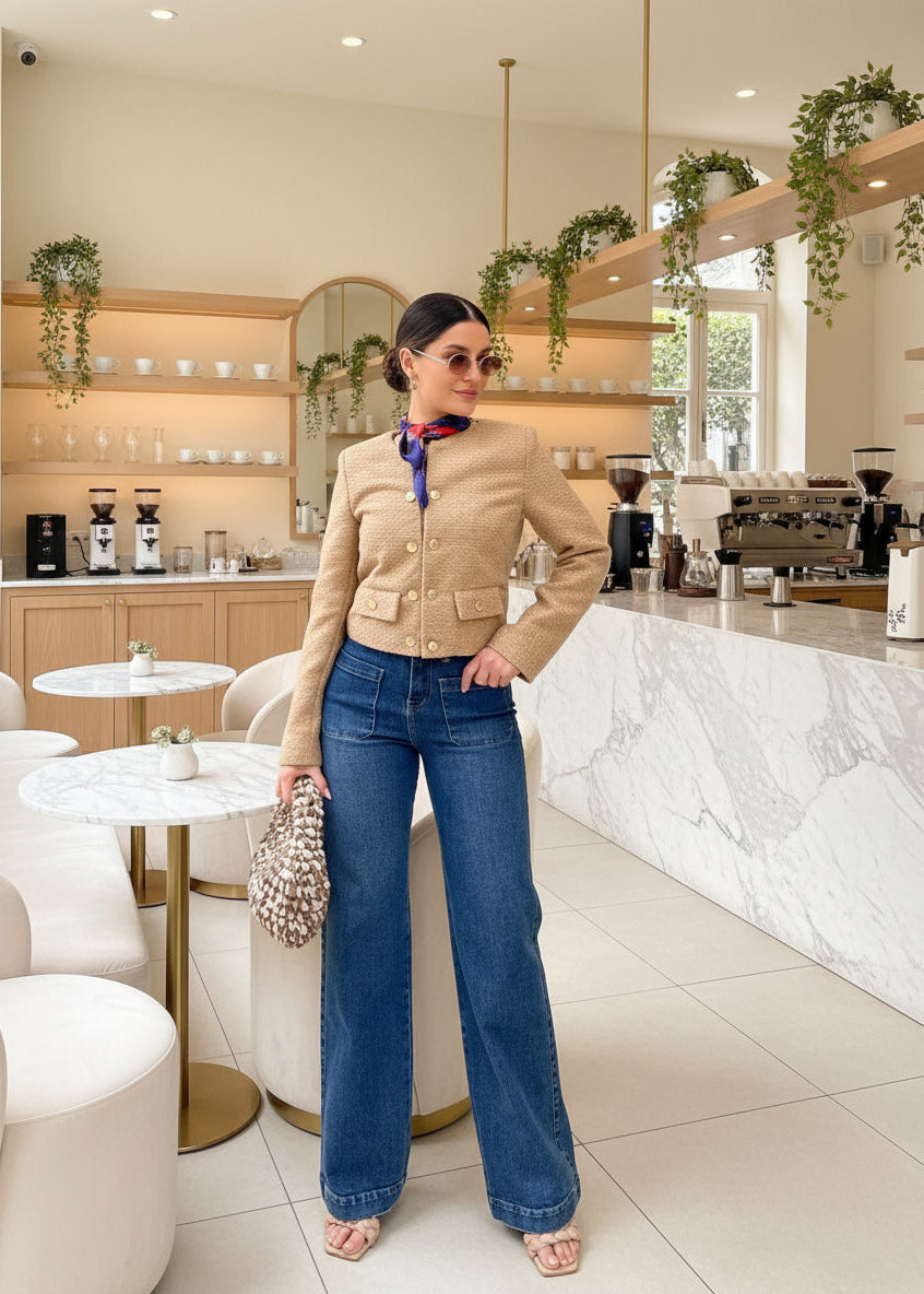 Chaqueta Channel Camel Heritage