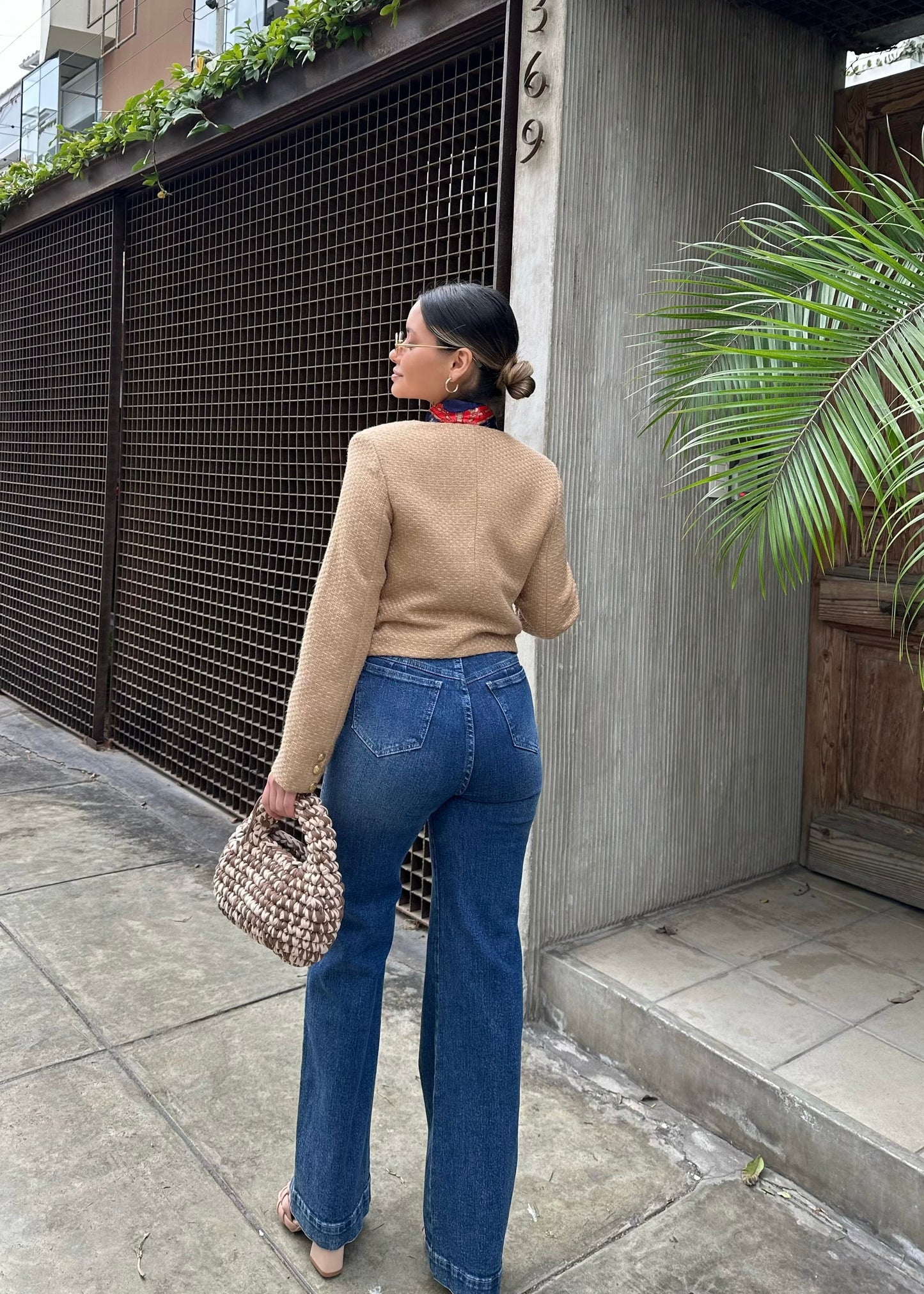 Chaqueta Channel Beige