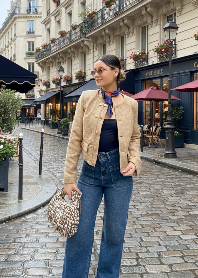 Chaqueta Channel Camel Heritage