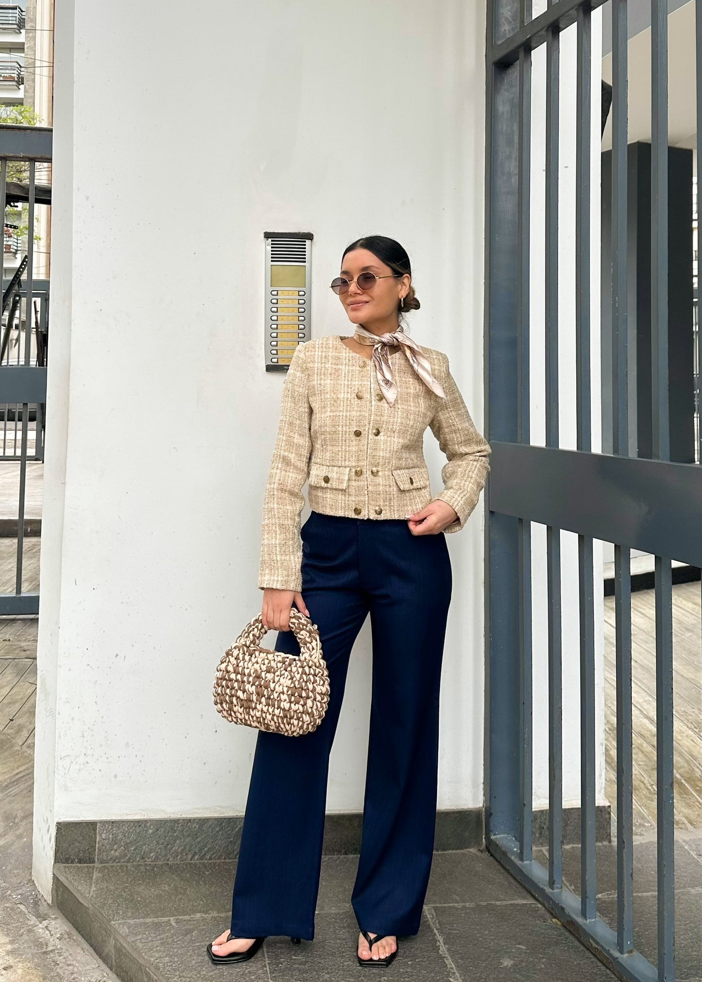 Chaqueta Channel - Golden Beige