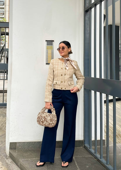 Chaqueta Channel - Golden Beige